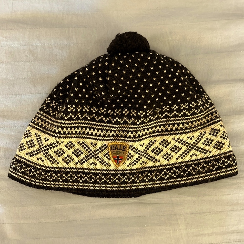 Dale of Norway Vintage wool hat. Fleece lined.